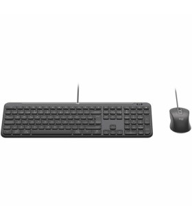 Teclado + raton logitech mk620 negro