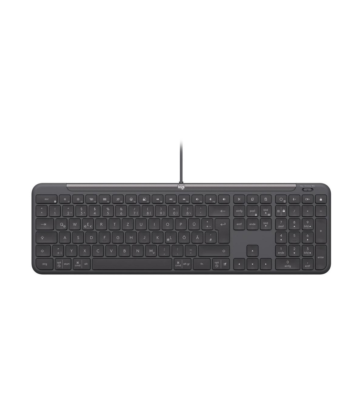 Teclado logitech signature slim k620 gris