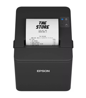Impresora ticket termica epson tm - t20 iv red & usb negra