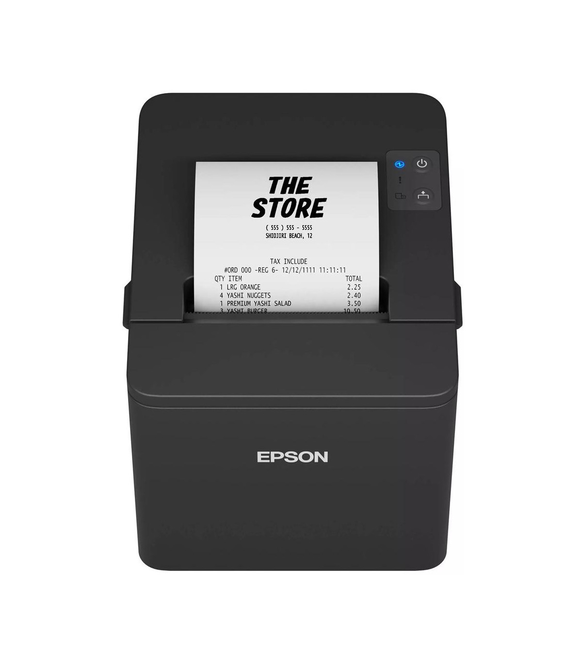 Impresora ticket termica epson tm - t20 iv red & usb negra