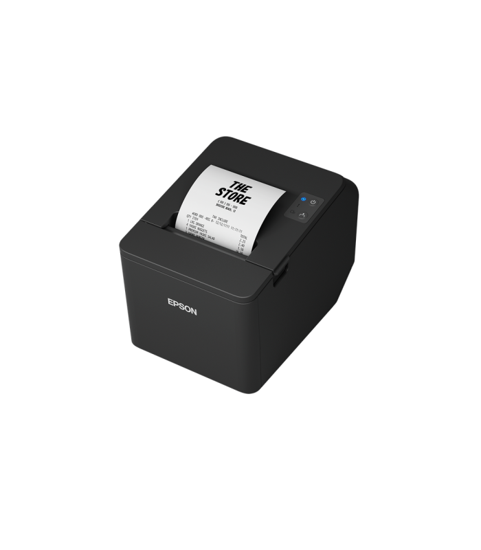 Impresora ticket termica epson tm - t20 iv red & usb negra