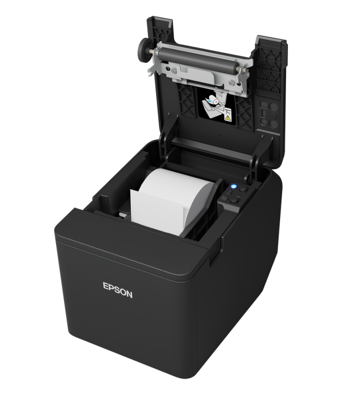 Impresora ticket termica epson tm - t20 iv red & usb negra