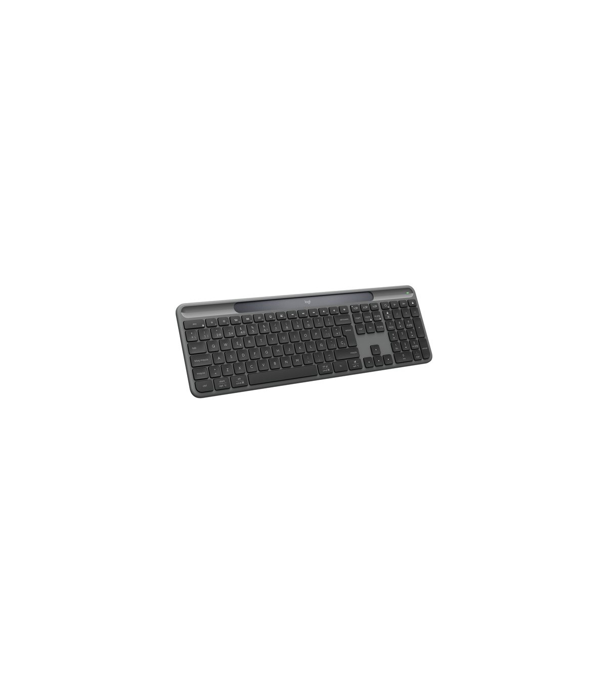 Teclado logitech signature slim solar+ k980 for business negro