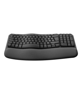 Teclado logitech ergo series wave keys for business negro