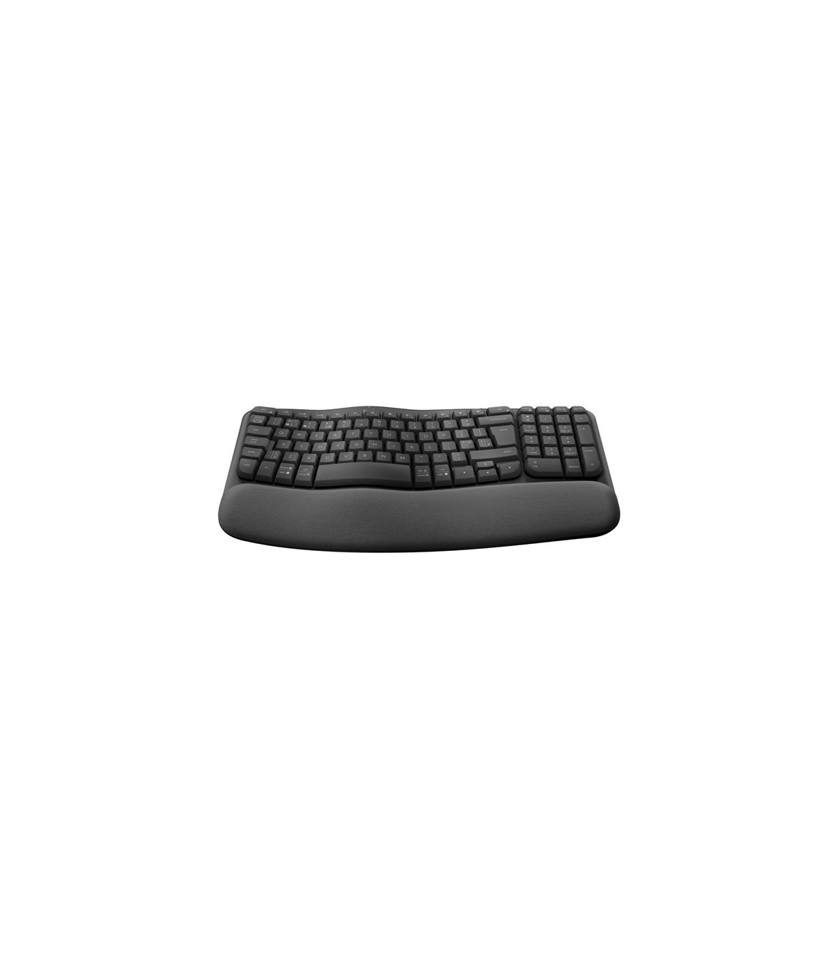 Teclado logitech ergo series wave keys for business negro