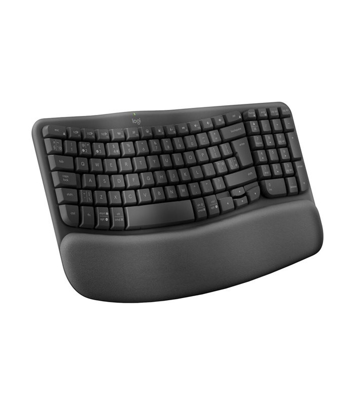 Teclado logitech ergo series wave keys for business negro
