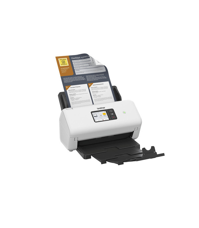 Escaner sobremesa brother ads4550w -  35ppm -  adf 60 hojas