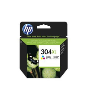 Cartucho tinta hp n9k07ae tricolor 304xl deskjet 3720 3721 3723 3730 3732 3752