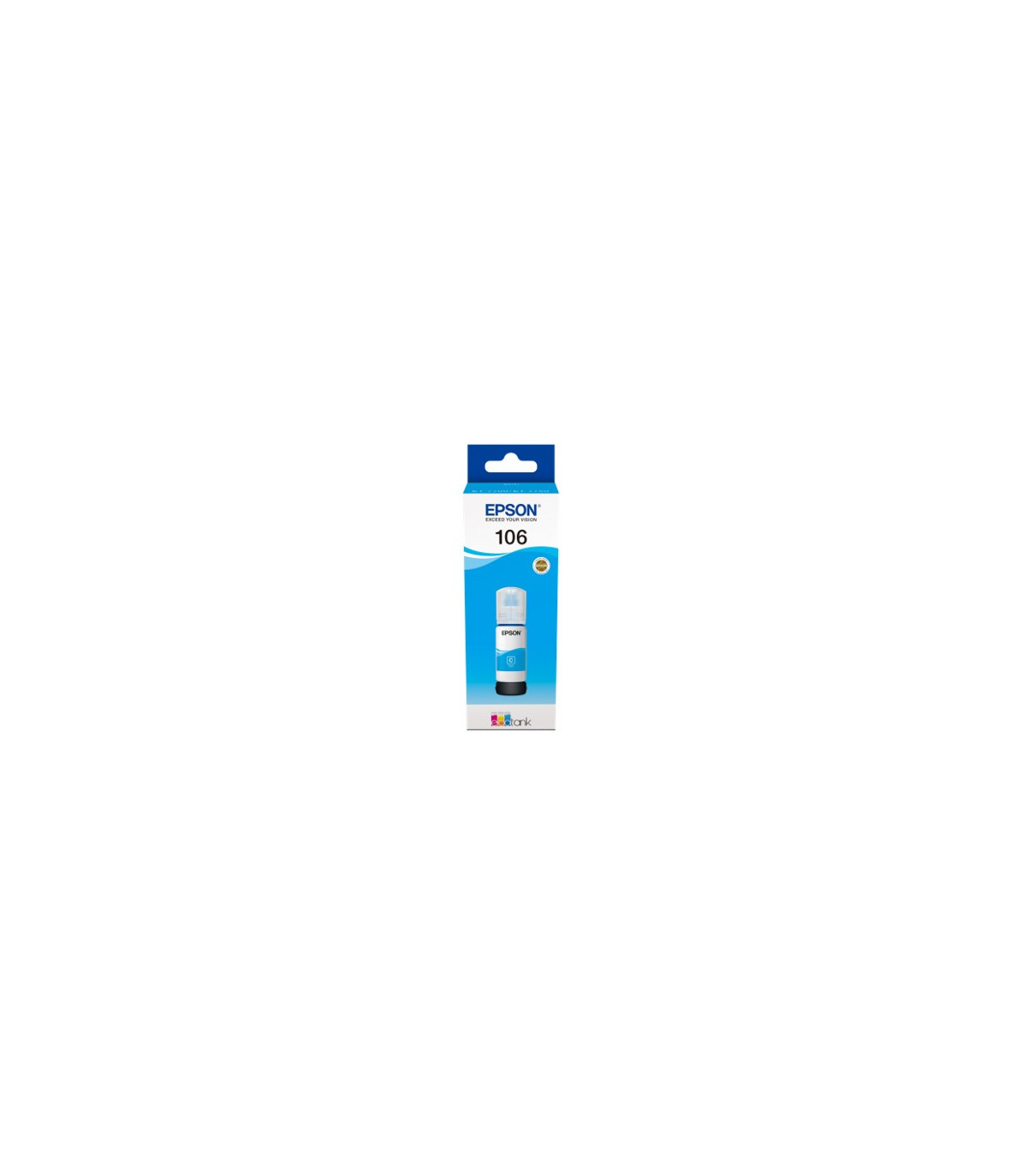 Cartucho tinta epson c13t00r240 106 ecotank cyan ink et - 7700 - et - 7750