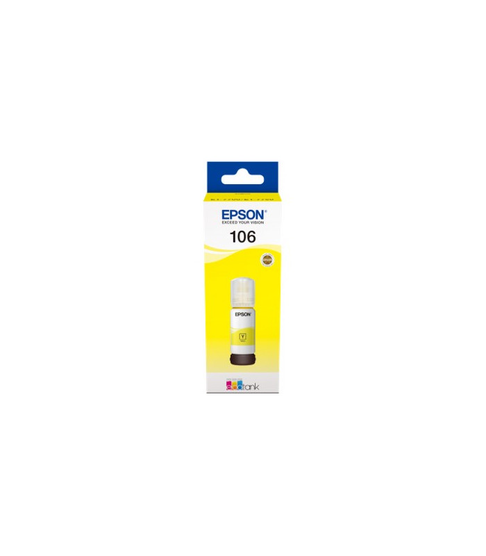 Cartucho tinta epson c13t00r440 106 ecotank amarillo ink et - 7700 - et - 7750