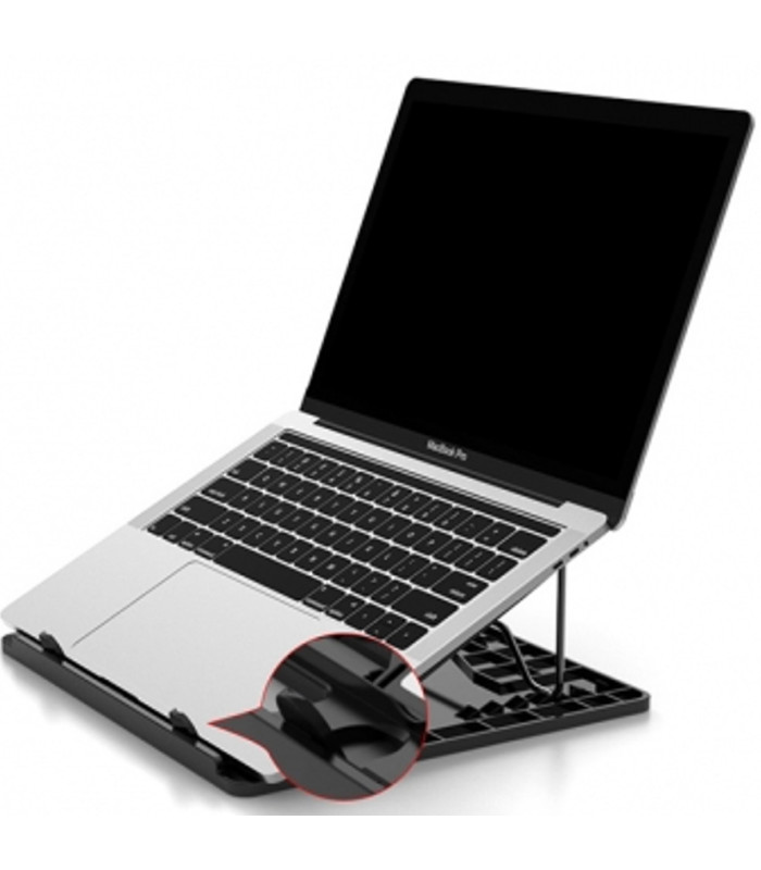 Soporte - base de refrigeracion conceptronic para portatiles hasta 15.6 pulgadas aluminio gris