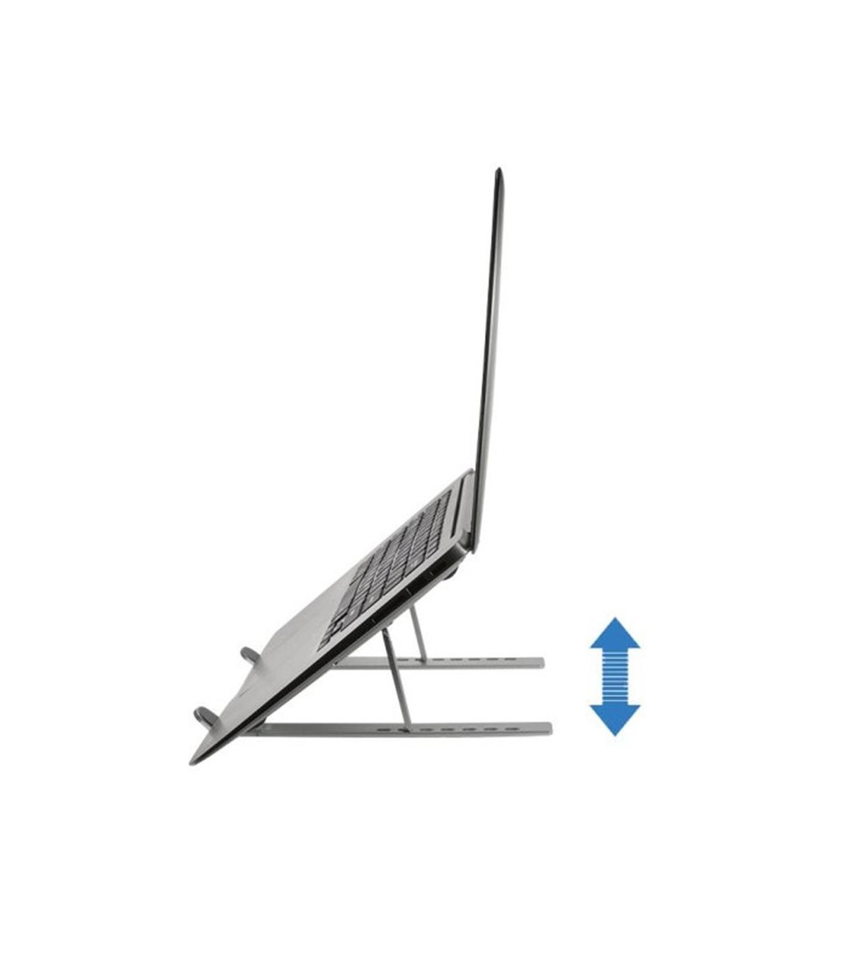 Soporte - base de refrigeracion conceptronic para portatiles hasta 15.6 pulgadas aluminio plegable