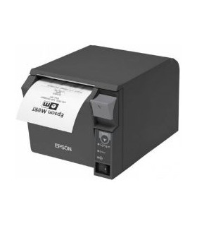 Impresora ticket epson tm - t70ii termica directa usb + red ethernet negra