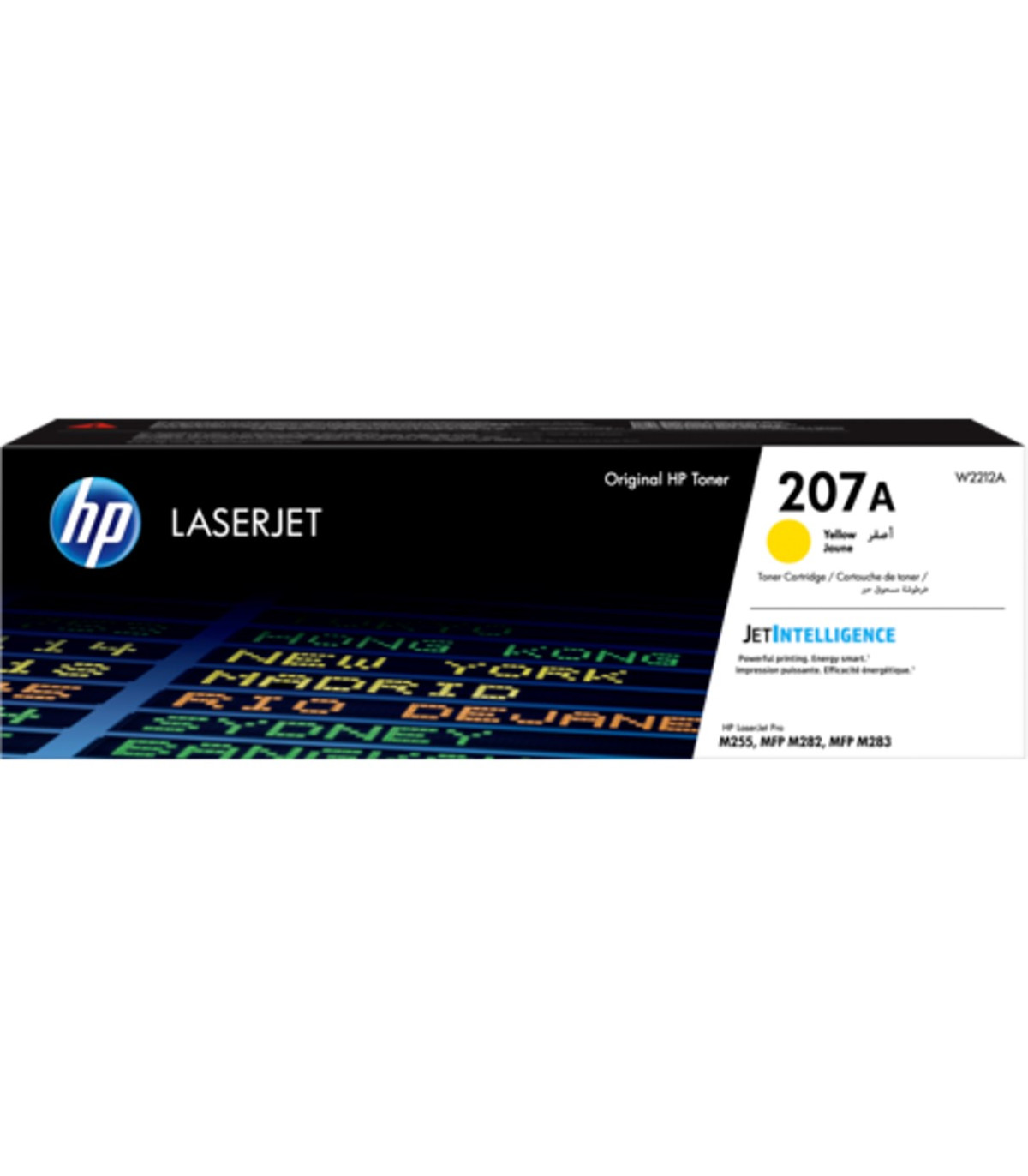 Toner hp 207a w2212a amarillo 1250 paginas