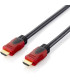 Cable hdmi equip 2.0 high speed con ethernet macho - macho 1m negro