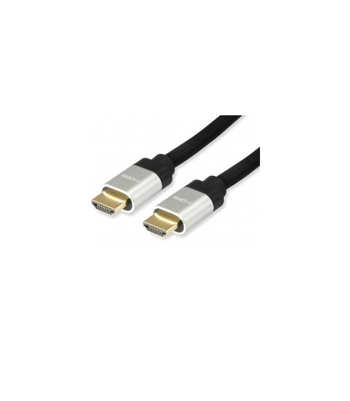 Cable hdmi equip 2.1 ultra 8k high speed con ethernet macho - macho 1m negro