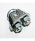 Sujeta cables recto galvanizado din - 741 3 mm.