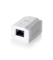 Roseta de superficie equip cat 6 utp 1 puerto hembra rj45