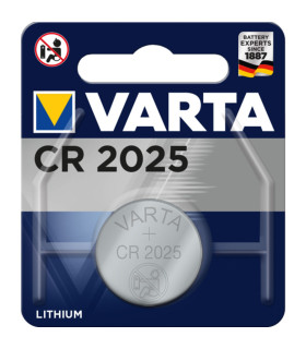 Blister pilas varta litio boton cr - 2025 3v 170mah