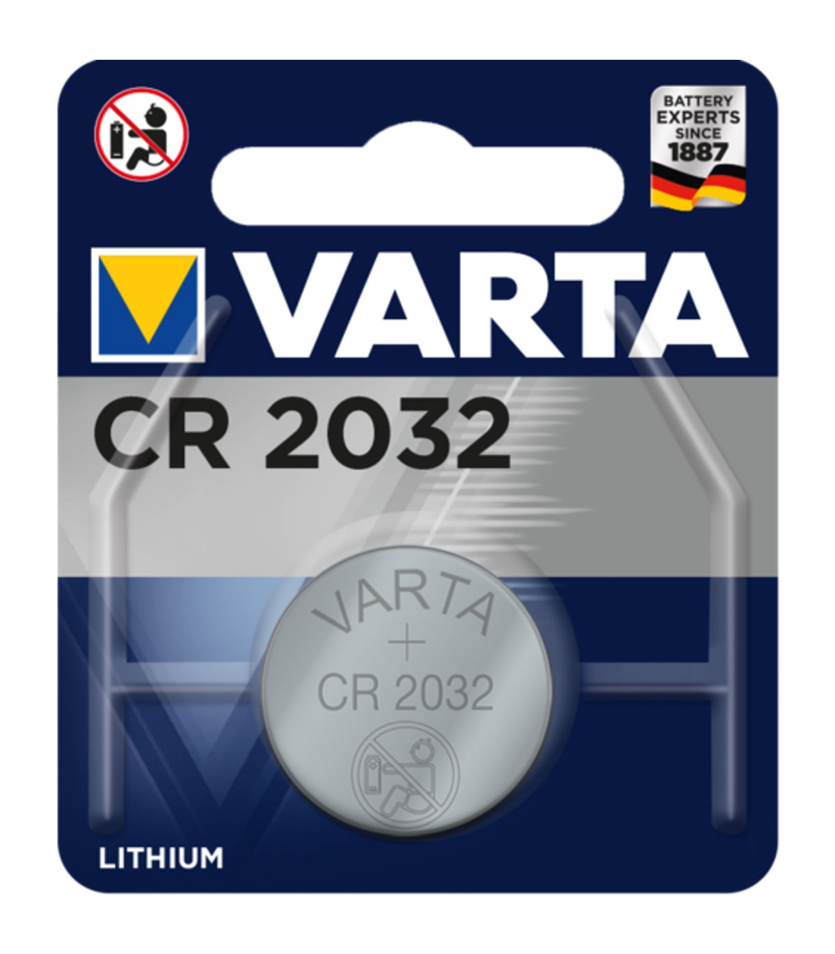 Blister pilas varta litio boton cr - 2032 3v
