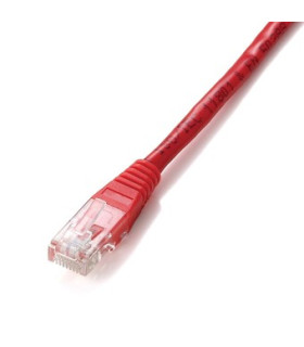 Cable red equip latiguillo rj45 u -  utp cat6 1m rojo