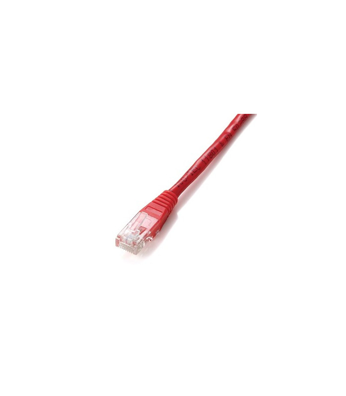 Cable red equip latiguillo rj45 u -  utp cat6 1m rojo
