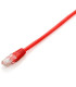 Cable red equip latiguillo rj45 u -  utp cat6 0.25m rojo