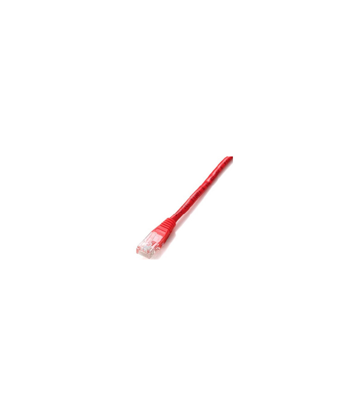Cable red equip latiguillo rj45 u -  utp cat6 0.5m rojo