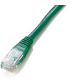 Cable red equip latiguillo rj45 u - utp cat6 10m verde