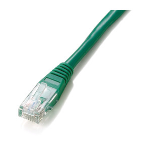 Cable red equip latiguillo rj45 u -  utp cat6 0.5m verde
