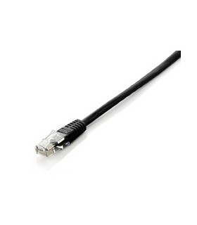 Cable red equip latiguillo rj45 u -  utp cat6 0.25m negro