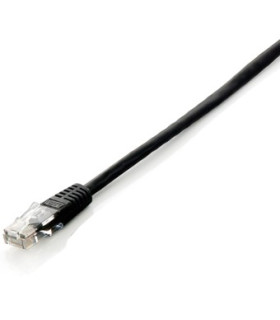 Cable red equip latiguillo rj45 u -  utp cat6 10m negro