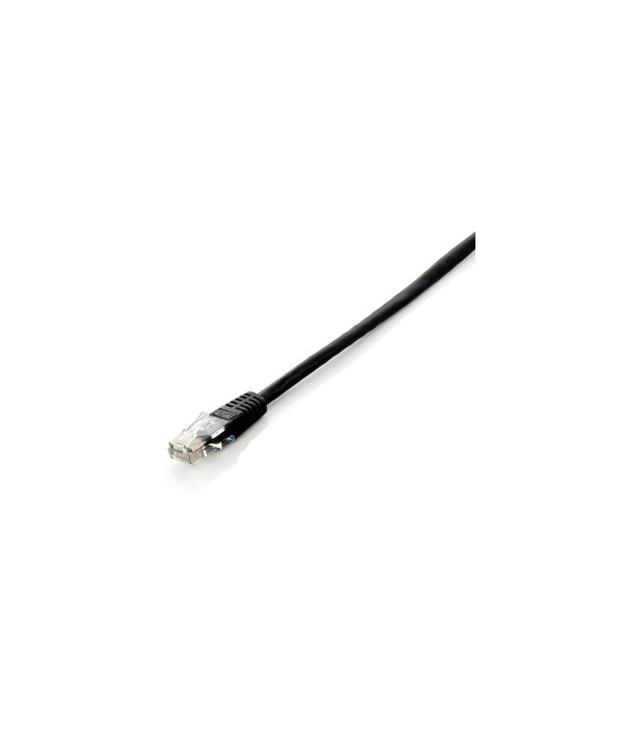 Cable red equip latiguillo rj45 u -  utp cat6 10m negro