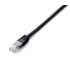 Cable red equip latiguillo rj45 u -  utp cat6 20m negro