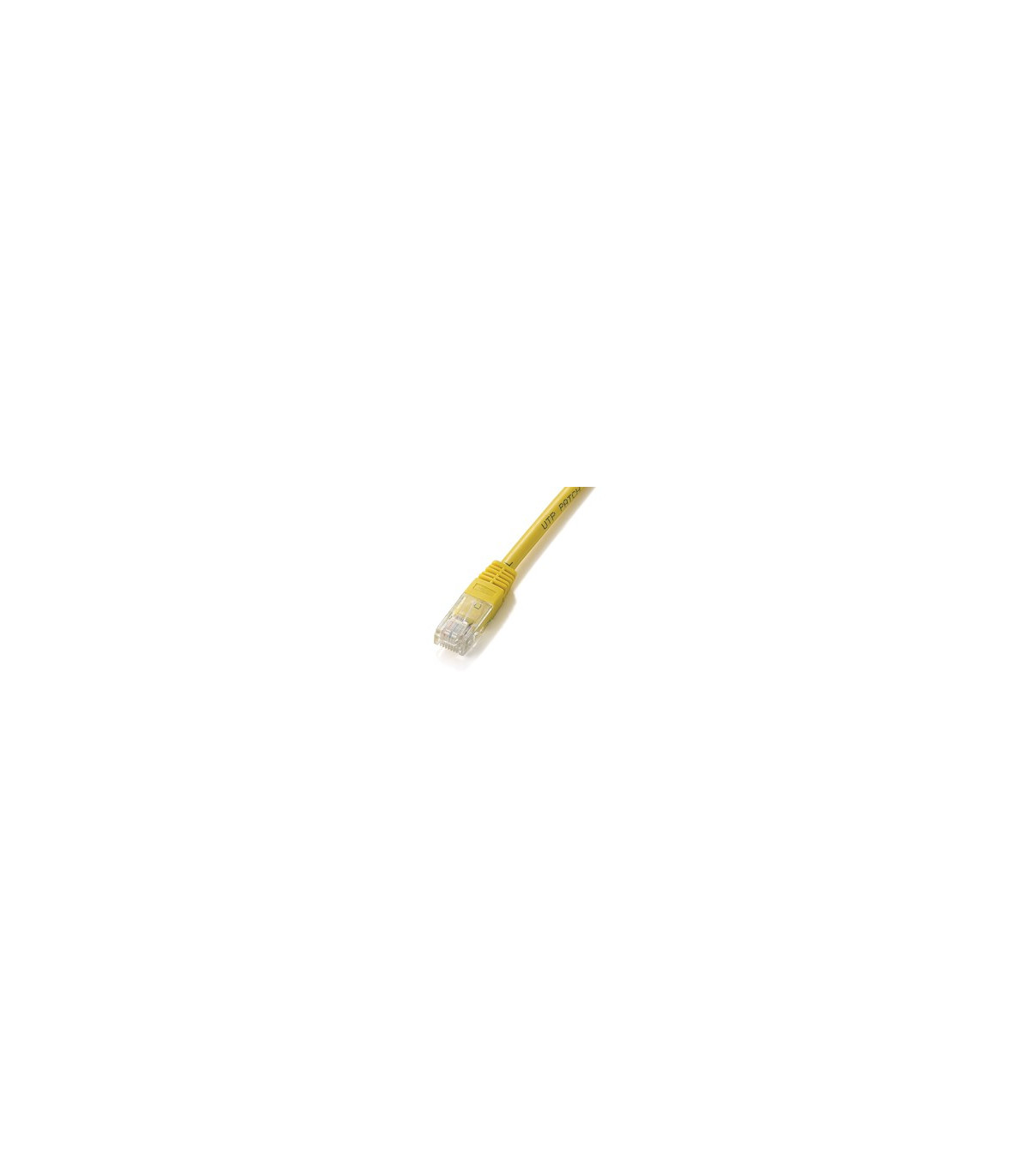 Cable red equip latiguillo rj45 u -  utp cat6 5m amarillo