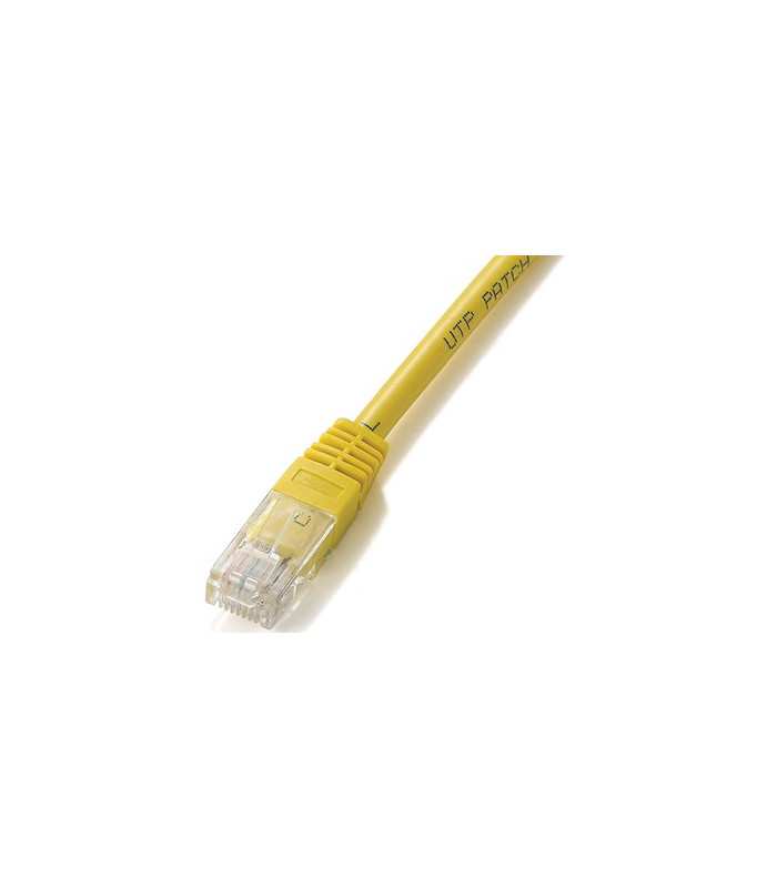 Cable red equip latiguillo rj45 u -  utp cat6 10m amarillo