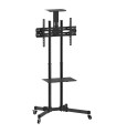Soporte de suelo con ruedas equip para pantalla de 37 pulgadas - 70 pulgadas - fijo max vesa 600x400 - hasta 50kg