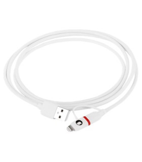 Cable silver ht micro usb combo -  lightning  macho - macho -  1.5m -  blamco