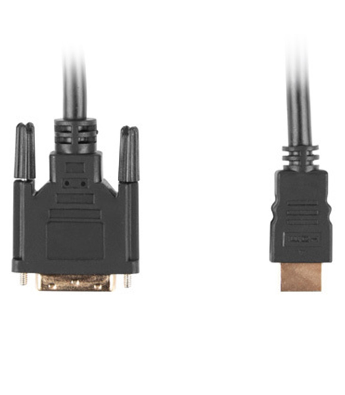 Cable hdmi lanberg macho - dvi - d 18+1 macho single link 0.5m negro