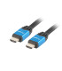 Cable hdmi lanberg macho - macho v2.0 cu 4k premium 3m negro