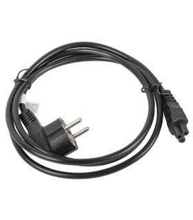 Cable de alimentacion lanberg trebol schuko cee 7 - 7 a iec320 c5 1.8m