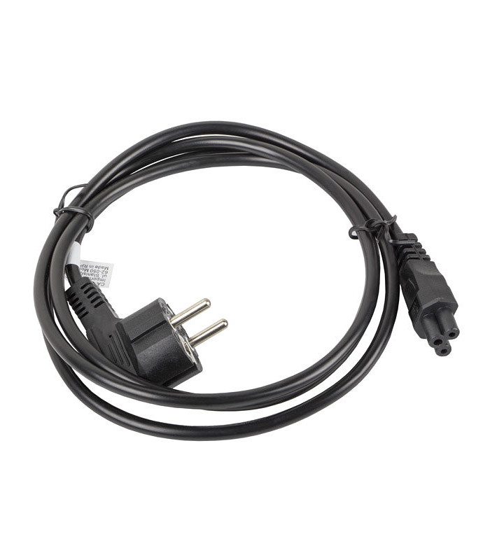 Cable de alimentacion lanberg trebol schuko cee 7 - 7 a iec320 c5 1.8m