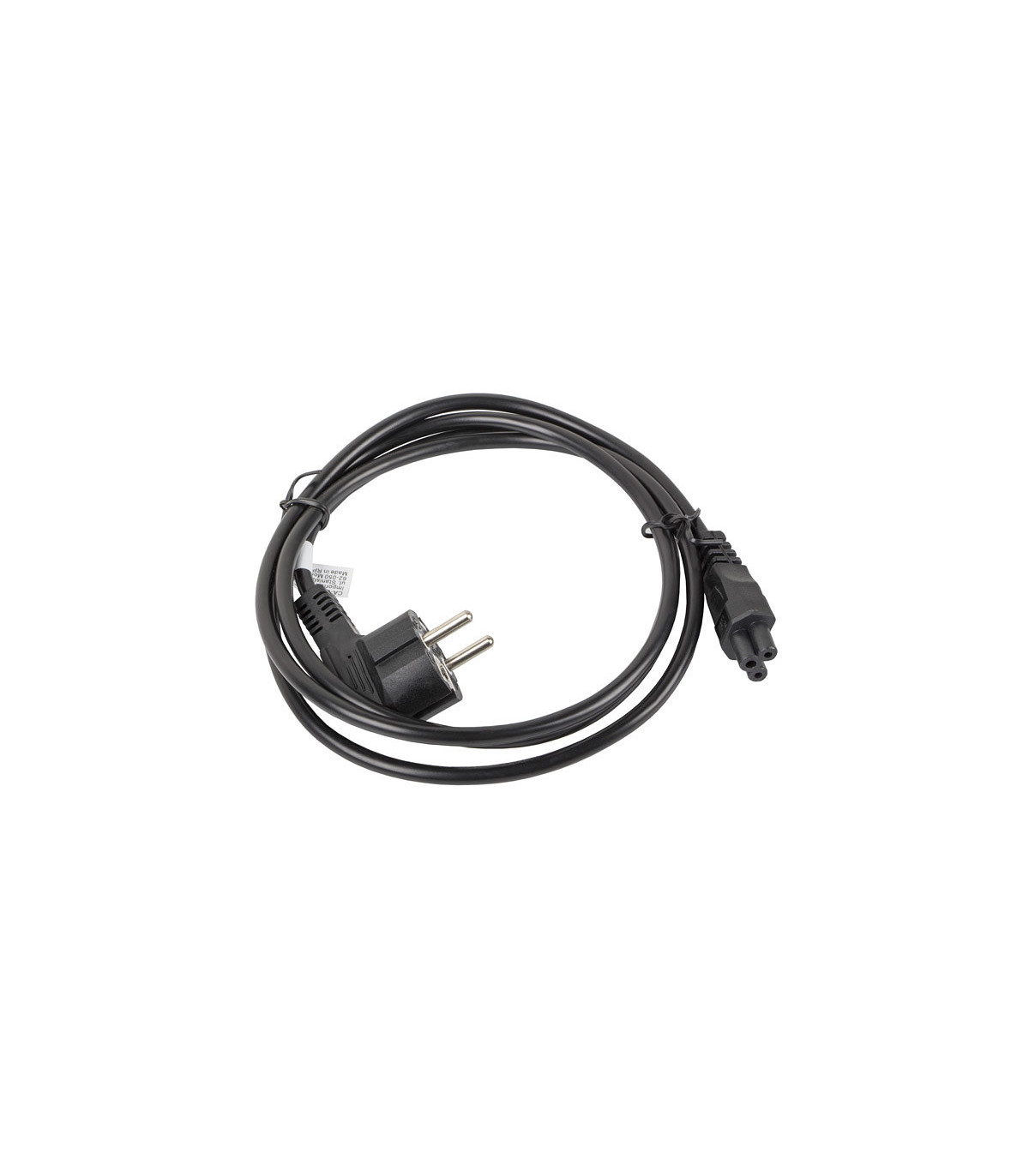 Cable de alimentacion lanberg trebol schuko cee 7 - 7 a iec320 c5 1.8m