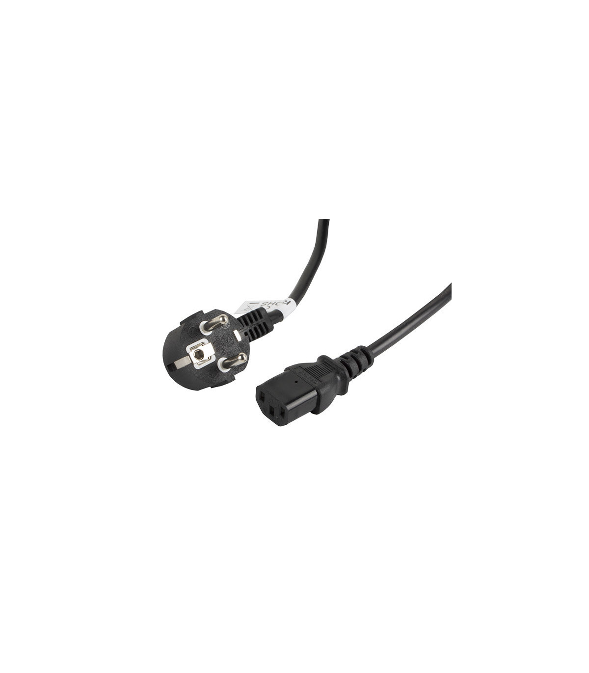 Cable de alimentacion lanberg schuko cee 7 - 7 a iec320 c13 3m