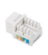 Conector keystone lanberg cat 5e utp rj45 90 grados