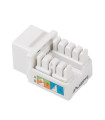 Conector keystone lanberg cat 5e utp rj45 90 grados