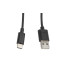 Cable usb lanberg 2.0 macho -  usb tipo c macho 1m negro