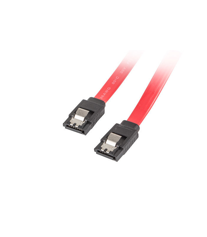 Cable sata iii lanberg 6gb - s hembra hembra clip metal 0.5m