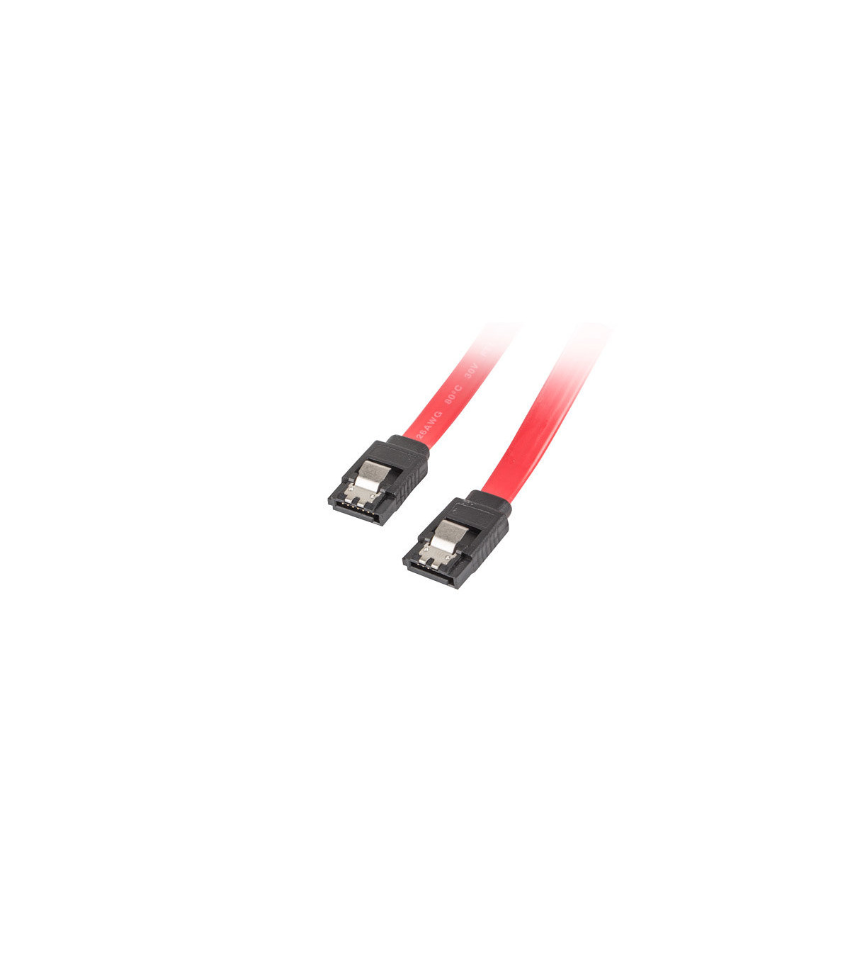 Cable sata iii lanberg 6gb - s hembra hembra clip metal 0.5m