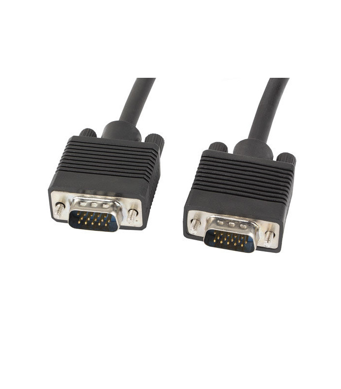 Cable vga lanberg macho - macho ferrita 10m negro